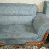 مبل هفت نفره تمیز بدون فرورفتگی نشیمنگاه عالی|مبلمان خانگی و میز عسلی|اهواز, کوی فرهنگیان ۱|دیوار