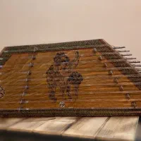 سنتور (نو) ۹ خرک با چوب گردو و خاتم‌کاری(نقوی)