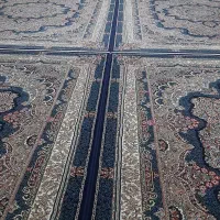 فرش ۹ متری زمرد مشهد بسیار تمیز و شیک|فرش|کرمانشاه, |دیوار