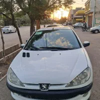 خودرو 206سفید تیپ 2مدل 83