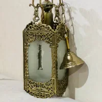 ست ۵ تکه لوستر برنزی|لوستر و چراغ آویز|ساری, |دیوار