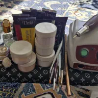 وسایل کامل کاشت ناخن|آرایشی، بهداشتی، درمانی|سنندج, |دیوار