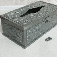 یک جفت جاشمعی و جادستمالی پیوتر قدیمی نفیس و اصل|کلکسیون اشیاء عتیقه|اهواز, گلستان|دیوار