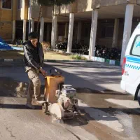 کاتربرش بتن وآسفالت