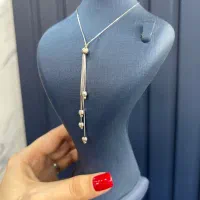 گردنبند طلاسفید مستعمل