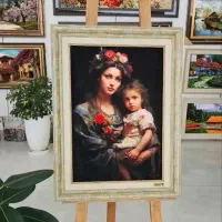 تابلوفرش/کادویی/تابلو فرش ویژه روز مادر