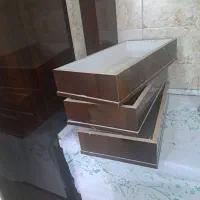 باکس سقفی چوبی ۳ عدد