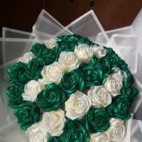 دسته گل های روبانی