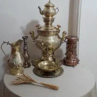سماور ذغالی ۷ تکه
