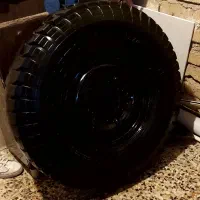 رینگ و لاستیک نیسان عقب  و تیوپ و شال نیسان