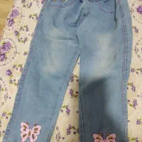 شلوار جین دخترانه|کفش و لباس بچه|ماهدشت, |دیوار