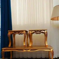 میز جلو مبلی  به همراه دو عدد عسلی