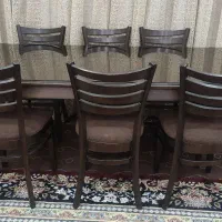 میز ناهارخوری ۸ نفره در حد نو