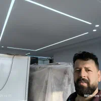 دکوراسیون داخلی.لاین نوری .سقف کاذب.کناف