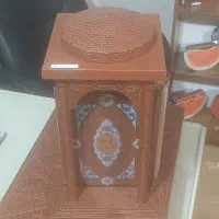 کلیات شاهنامه وزیری چرم همراه با تندیس بزرگ