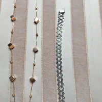گردنبند رولباسی ، دستبند و انگشتر