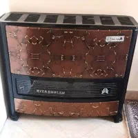 بخاری گازی،هیتاشعله(برندمعروف)سالموتمیزبدونه خطوخش
