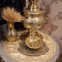 سماور ذغالی ۶لیتری نو