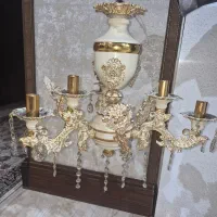 لوستر آب طلا سه عدد نو سه شاخه