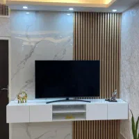 تی وی وال ماربل شیت باکس تی وی|میز تلویزیون|قم, بیست متری ولیعصر|دیوار