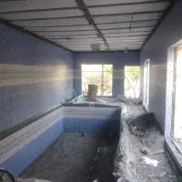 نصب کاشی و سرامیک. چسبی دوغابی