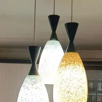 لوستر آویز سه تایی