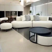 مبل بنفشه ( ظرافت در جزئیات )