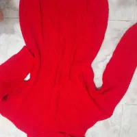 بافت قرمز جذاب و گرم