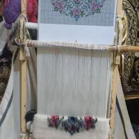 تابلو فرش نصفه کاره