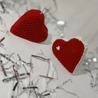 شمع قلبی مومی ولنتاین