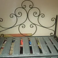 فروش تخت دو نفره فرفورژه سالم