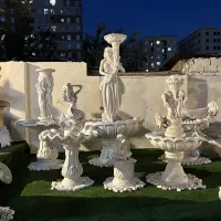 آبنما فواره دار مجسمه دار حوض کاشی|مصالح و تجهیزات ساختمان|بیرجند, |دیوار