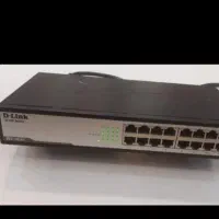 سوییچ ۱۶ پورت دستگاه سالم تمیز و زیاد استفاده نشده