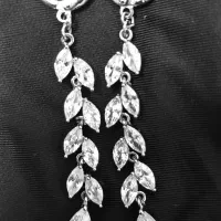 گوشواره جواهری سنگ سوارسکی