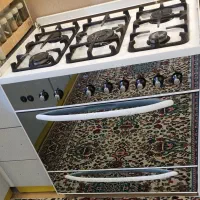 اجاق گاز 5شعله لفرا اصل ایتالیا فردارو جوجه گردان|اجاق گاز و لوازم برقی پختوپز|گنبد کاووس, |دیوار