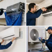 نصب سرویس تعمیرات و شارژ گاز انواع کولر ها