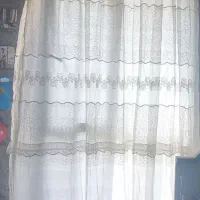 پرده همراه با زیر پرده تور ترک