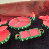 ست پذیرایی سنگ مصنوعی|ظروف سرو و پذیرایی|شیراز, دشت چنار|دیوار