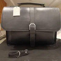 کیف تمام چرم برند دکمه