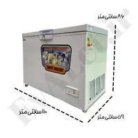 فریزر صندوقی الکتروفام مدل 320 لیتری مدل FS3