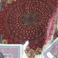 فرش تمام ابریشمی ماشین بافت