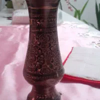 گلدان برنجی قدیمی و شیک