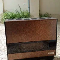 بخاری گازی بزرگ . در حد نو . بدون خط و خش