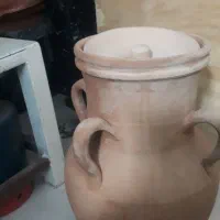 ظروف گلی در دار