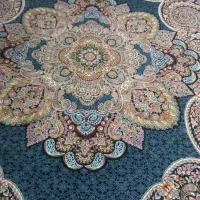 فرش 9متری سرمه ای