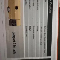 اجاق گاز قابل حمل کمپینگ پرودو مدل PD-LCMPSGS-GN