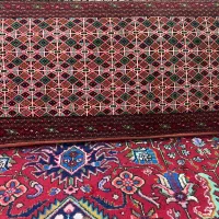 قالیچه و پشتی دستبافت ترکمن