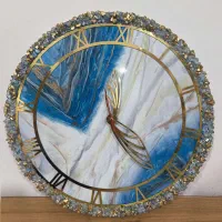 ساعت دیواری رزینی