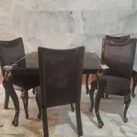 مبل هفت نفره به همراه ست غذا خوری چهار نفره|مبلمان خانگی و میز عسلی|شهریار, شهرک وائین|دیوار
