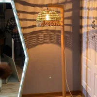 آباژور،آباژور چوبی ایستاده ،آباژور کنار سالنی،۳|چراغ خواب و آباژور|تهران, ابوذر|دیوار